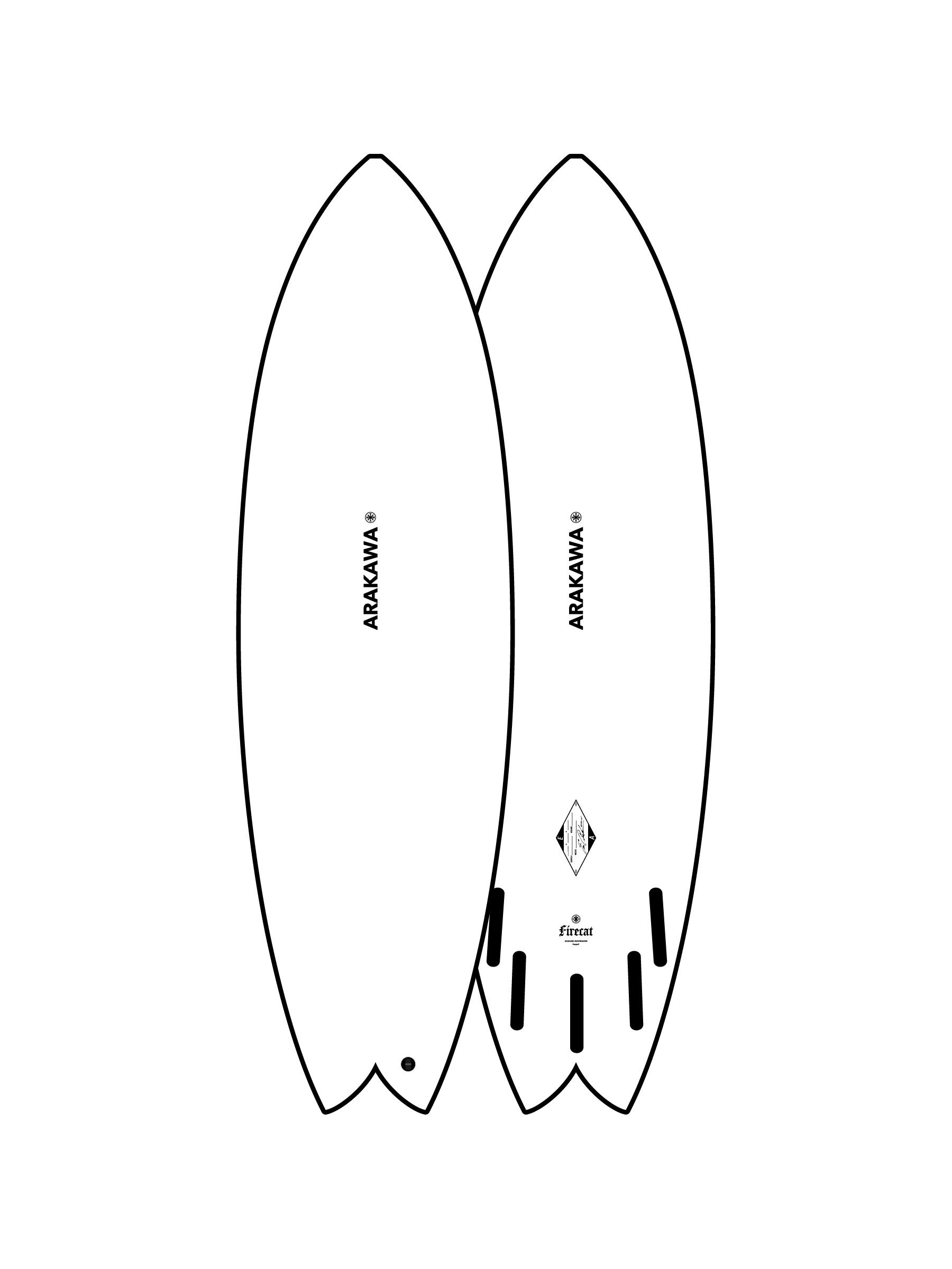 HP-Twin - Arakawa Surfboards