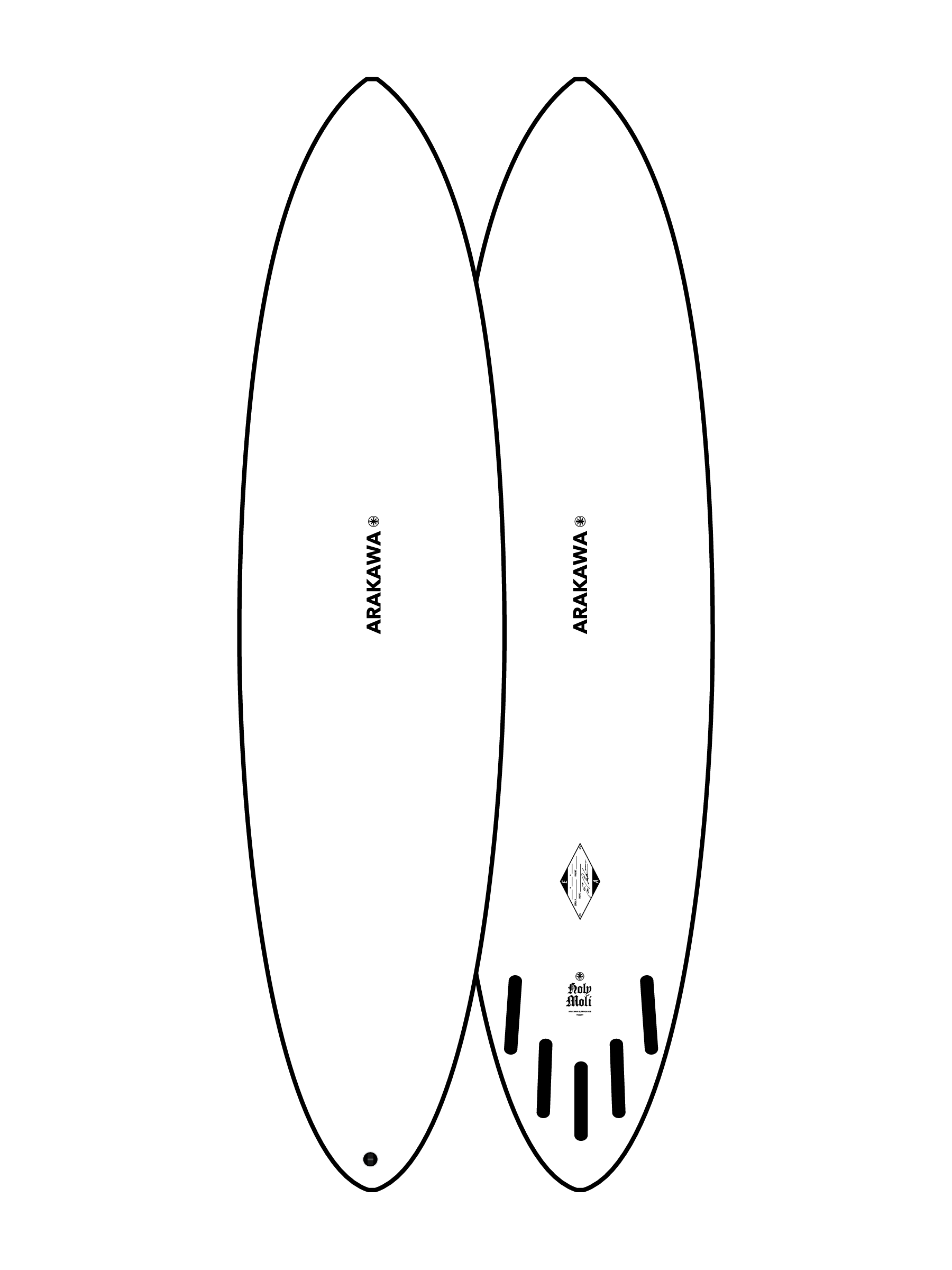 HP-Twin - Arakawa Surfboards
