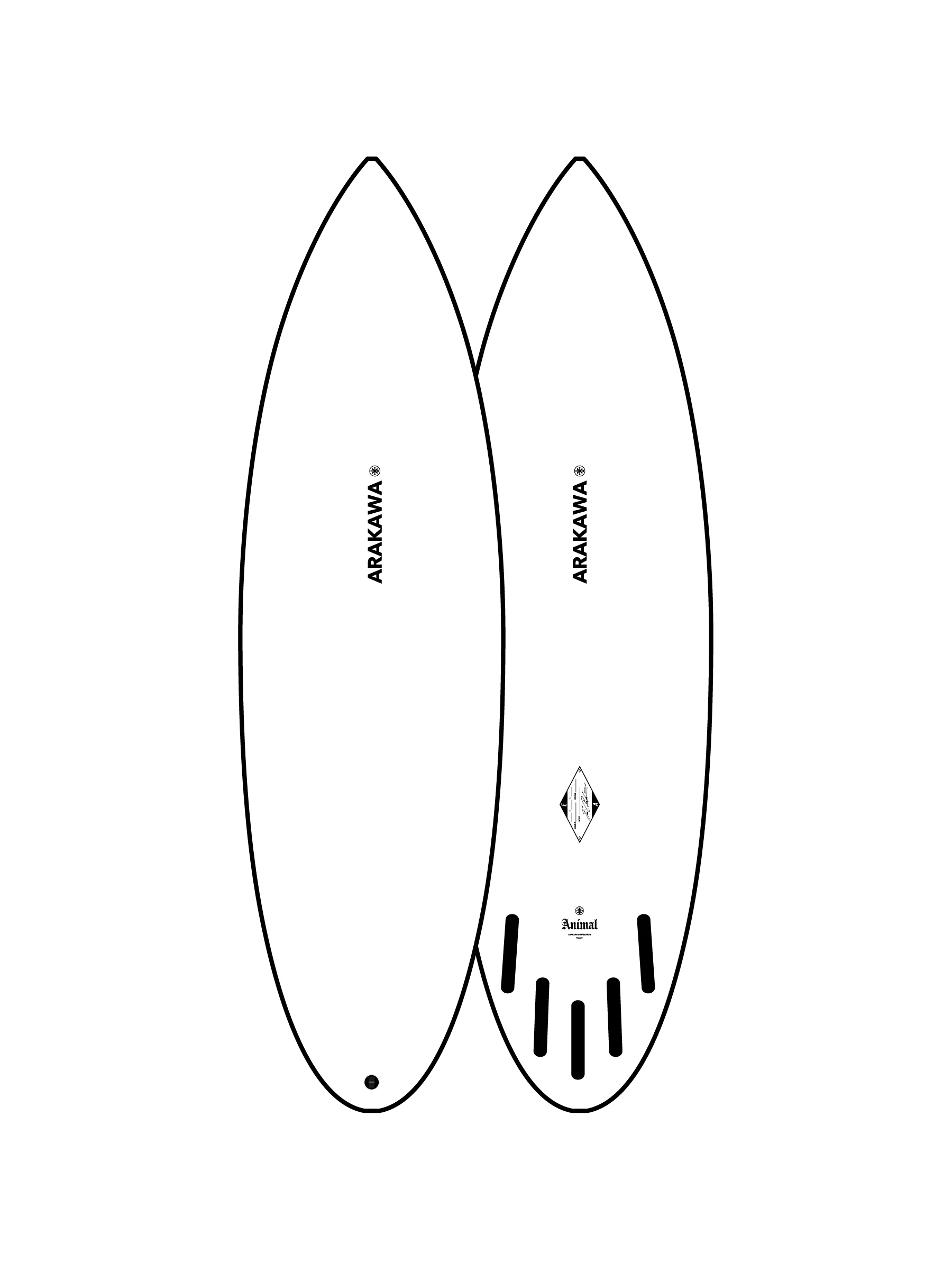 RP Short - Arakawa Surfboards