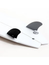 FUTURES 2FINS GLASS FK2 KEEL BLACK/GREY