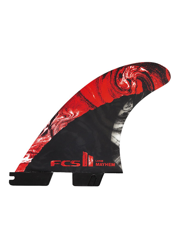 FCS II 3FINS PC CARBON MATT BIOLOS LARGE