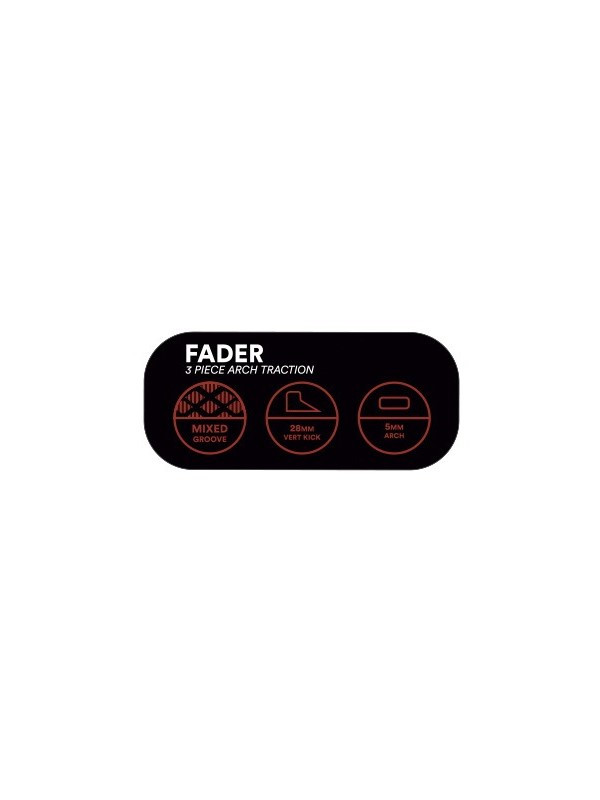 CHANNEL ISLANDS FADER ARCH PAD (3 PARTES)