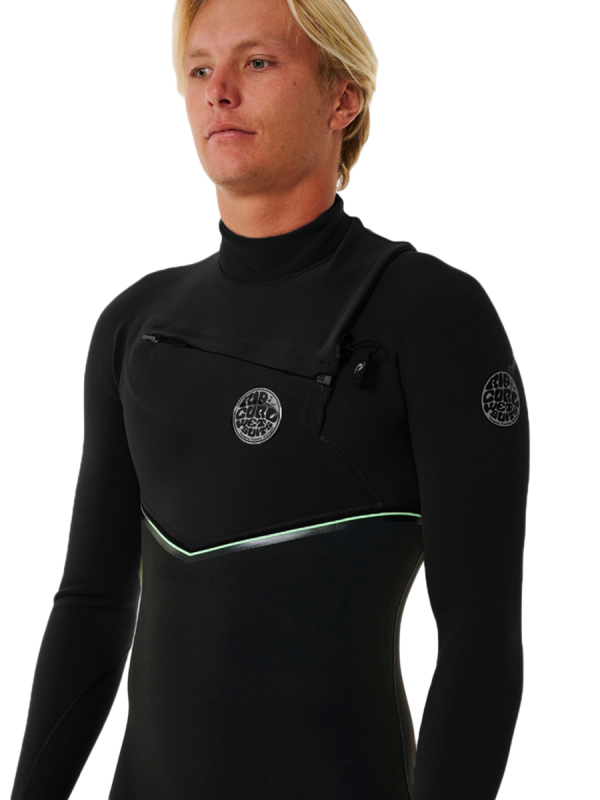 RIP CURL LONG JOHN E-BOMB E7 3/2mm CHEST ZIP