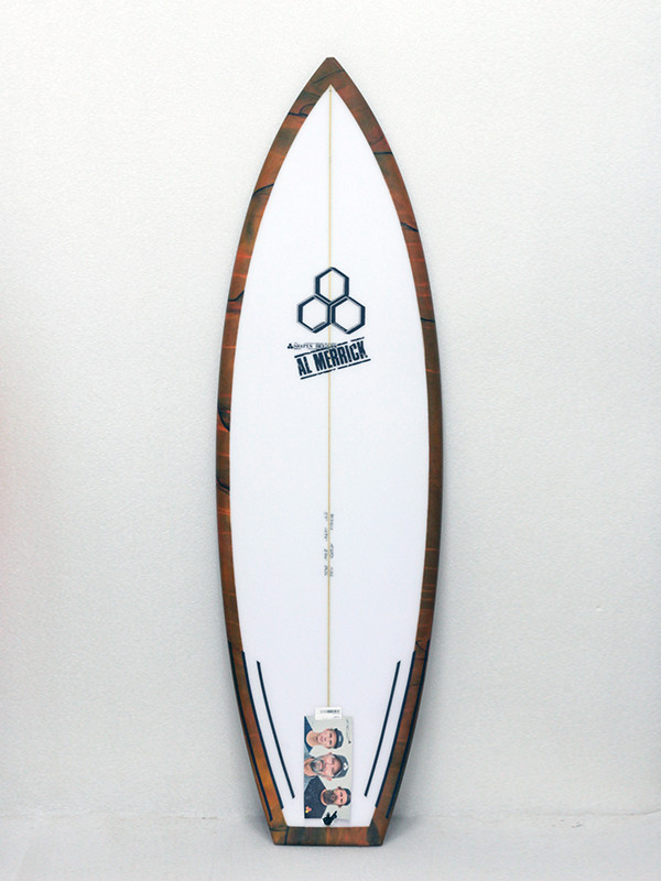 CHANNEL ISLANDS Al Merrick NECKBEARD 2 5'4" x 18 5/8" x 2 3/16" = 24.